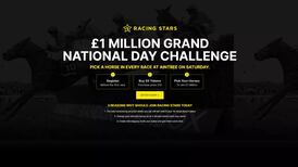 £1 Million Challenge available at Racingstars