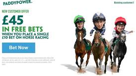 Bet £10 Horse Racing Get £45 in Free Bets with Paddy Power