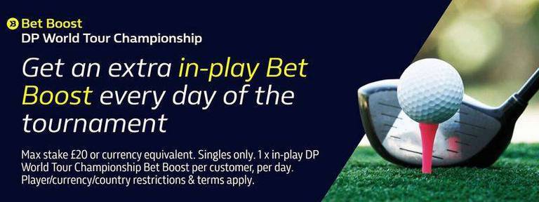 William Hill Extra In-Play Golf Bet Boost